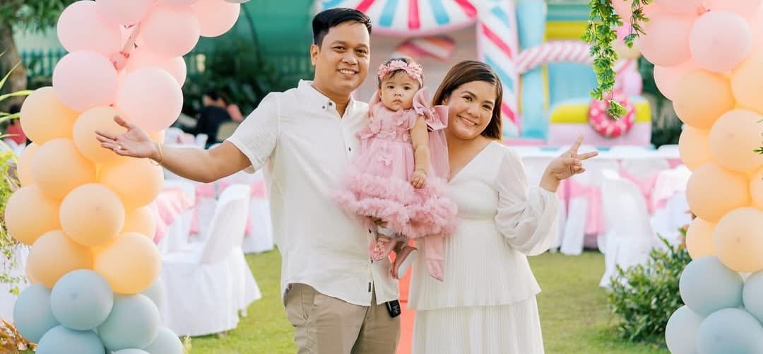 Baptism or celebration setup