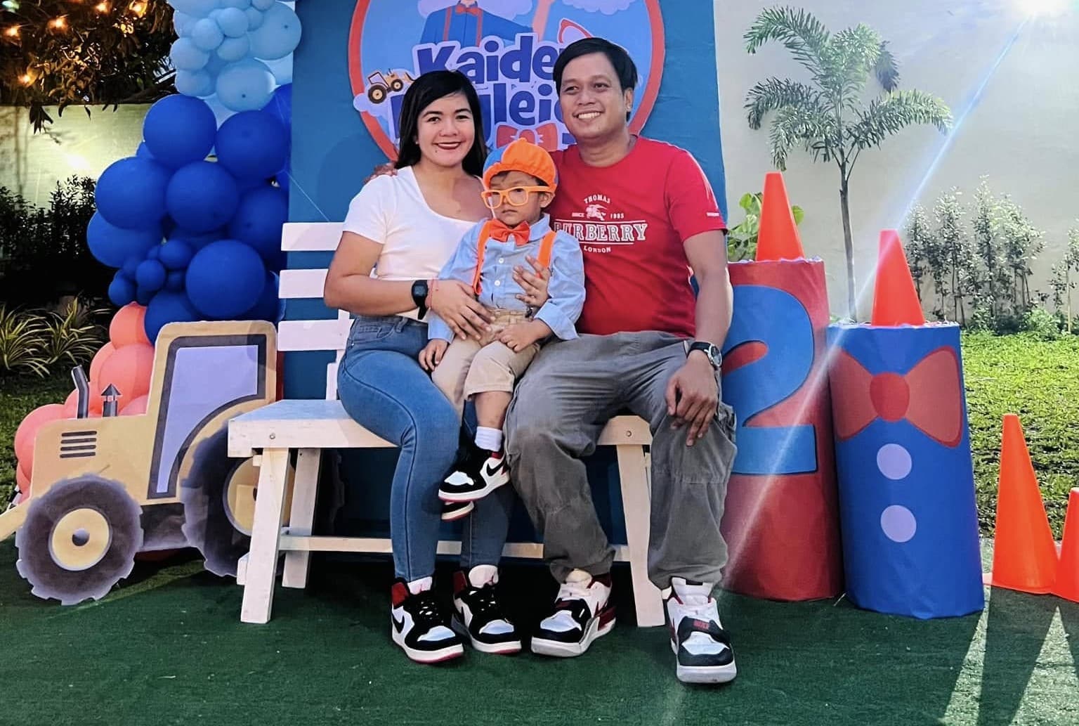 Birthday celebration setup