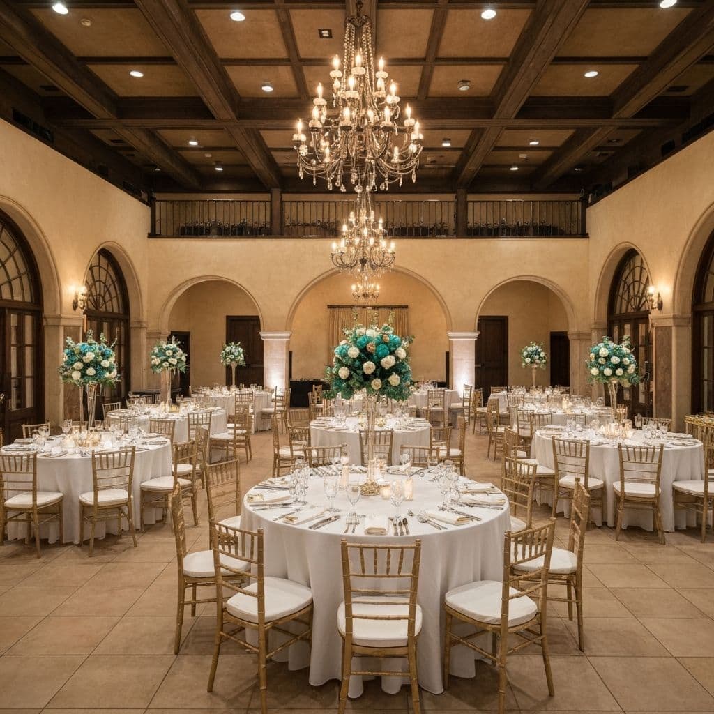 Event hall interior